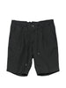 Men's pleated chino shorts in black Briglia 1949