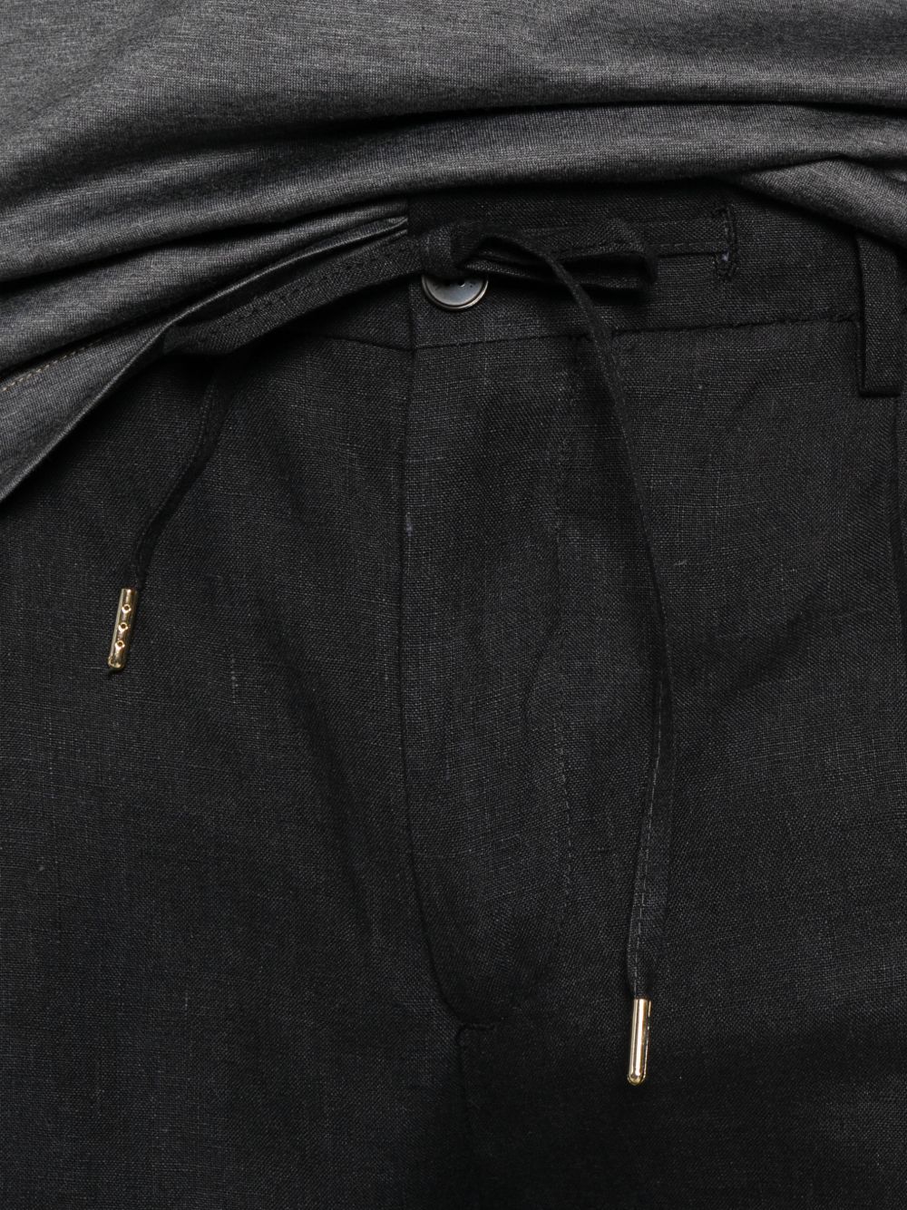 Pantaloncini chino a pieghe in nero Briglia 1949 - uomo 