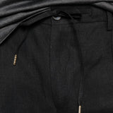Pantaloncini chino a pieghe in nero Briglia 1949 - uomo 