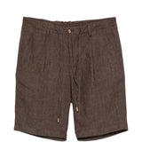Pantaloncini chino con coulisse in marrone Briglia 1949 - uomo 
