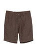 Briglia 1949 Brown Chino Shorts with Drawstring - Men