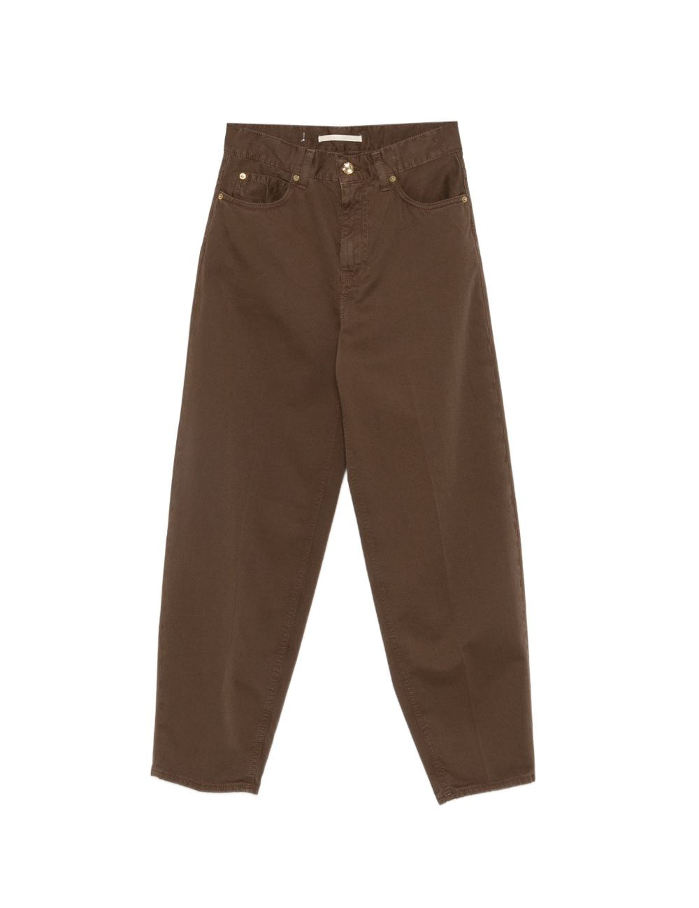 Pantaloni con passanti per cintura in marrone Briglia 1949 - donna 