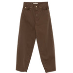 Pantaloni con passanti per cintura in marrone Briglia 1949 - donna 