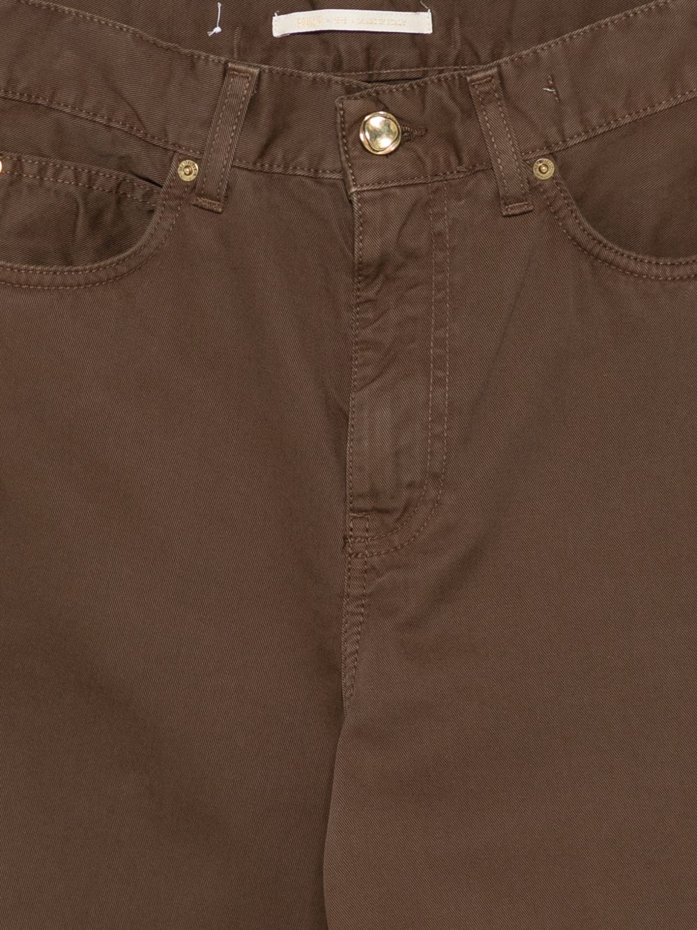 Pantaloni con passanti per cintura in marrone Briglia 1949 - donna 