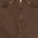 Pantaloni con passanti per cintura in marrone Briglia 1949 - donna 