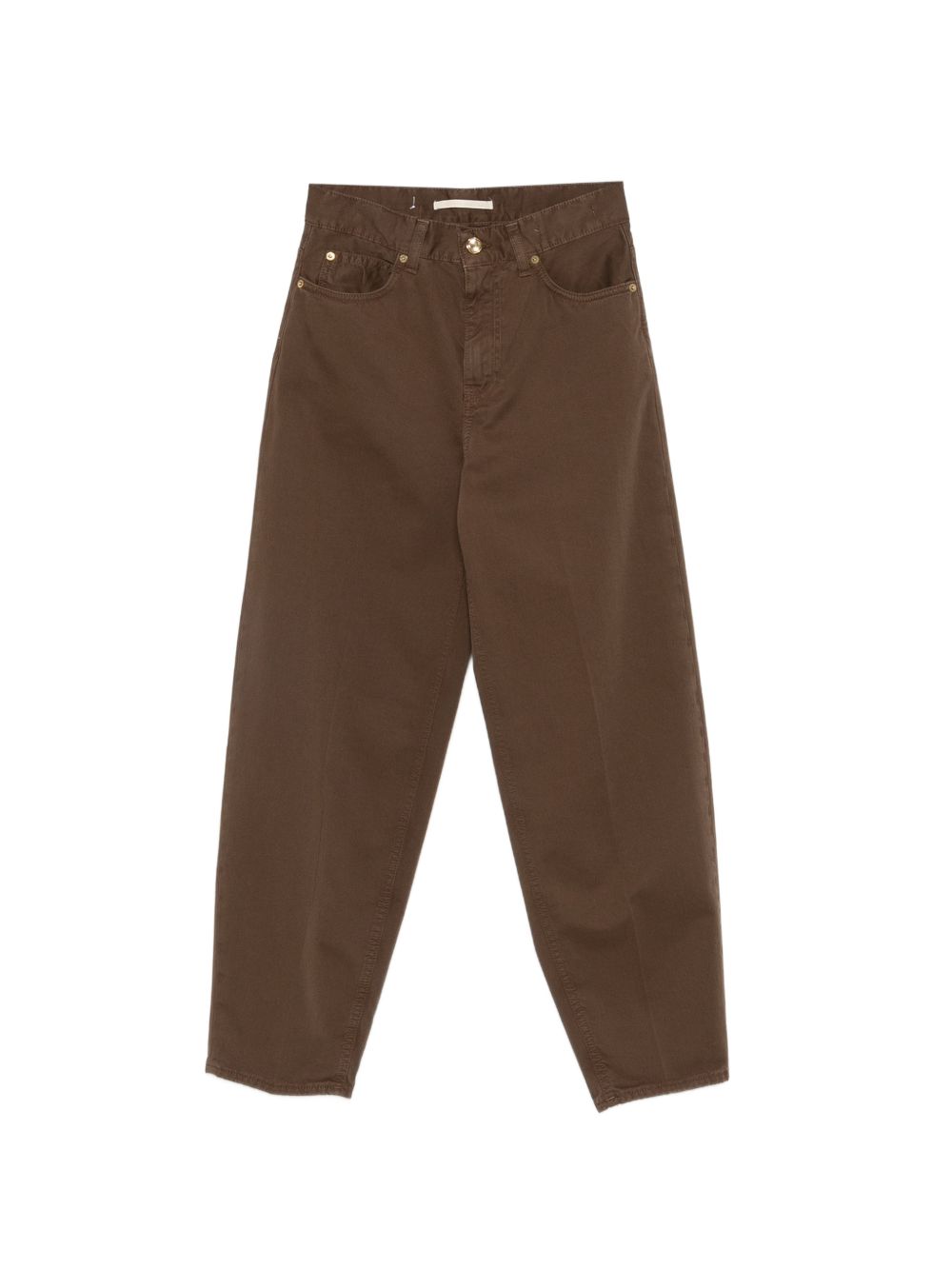 Pantaloni con passanti per cintura in marrone Briglia 1949 - donna 
