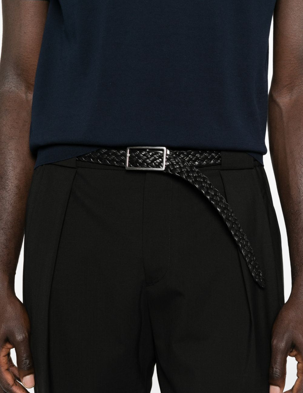 Pantaloni plissé in nero Briglia 1949 - uomo 
