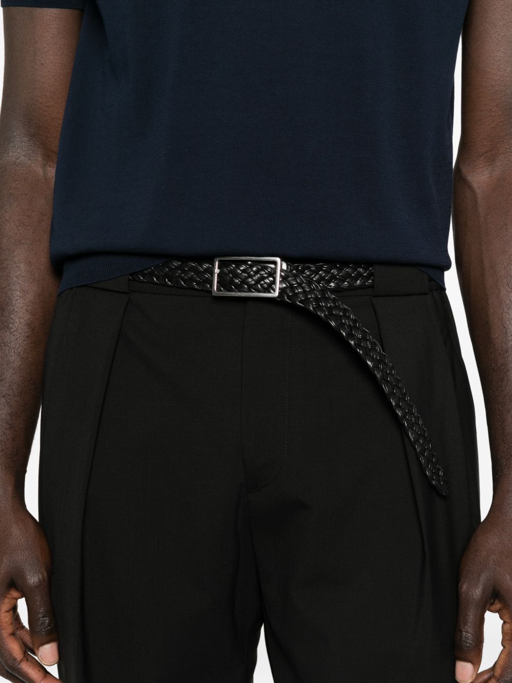 Pantaloni plissé in nero Briglia 1949 - uomo 