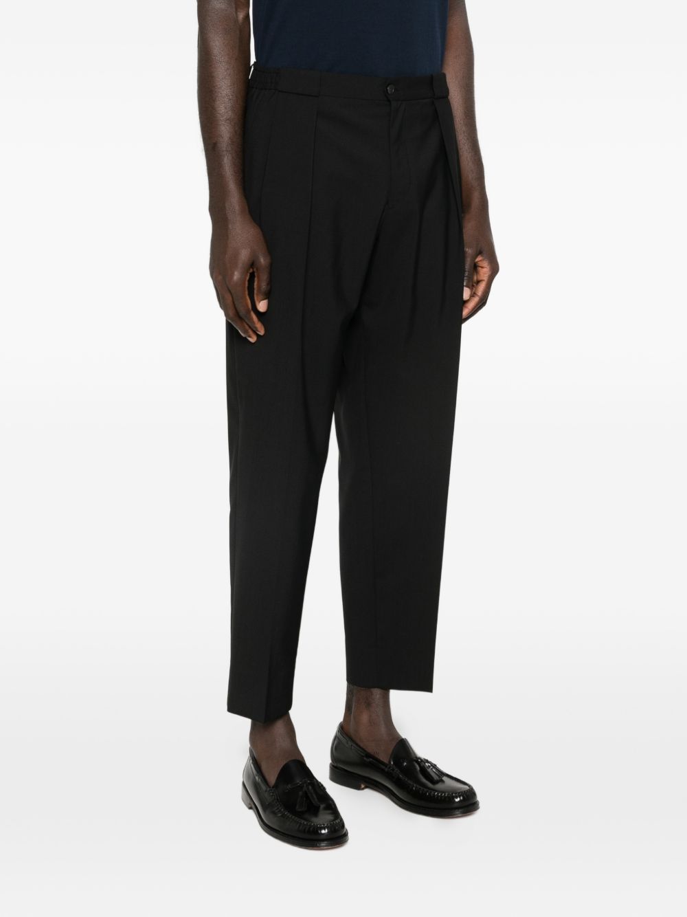 Pantaloni plissé in nero Briglia 1949 - uomo 