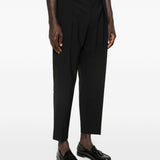 Pantaloni plissé in nero Briglia 1949 - uomo 
