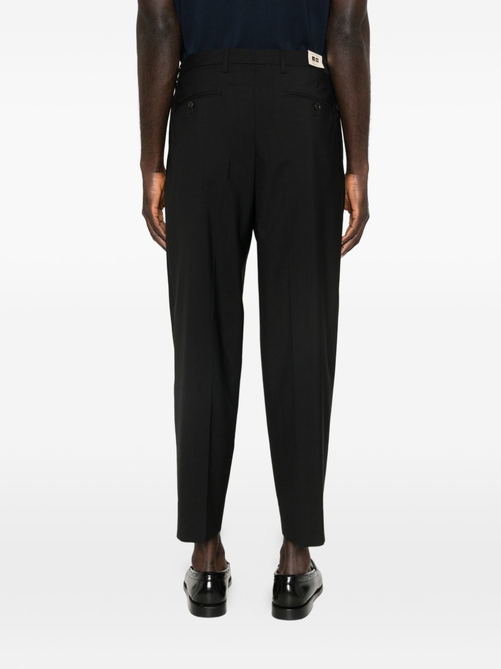 Pantaloni plissé in nero Briglia 1949 - uomo 