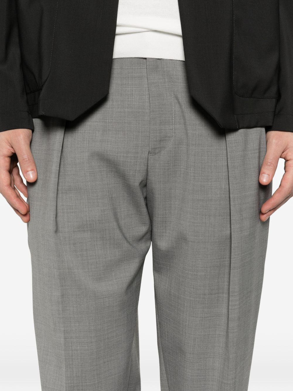 Pantaloni plissé in grigio Briglia 1949 - uomo 