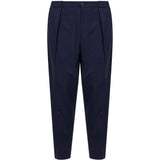 Pantaloni con pieghe portobellos in blu Briglia 1949 - uomo 