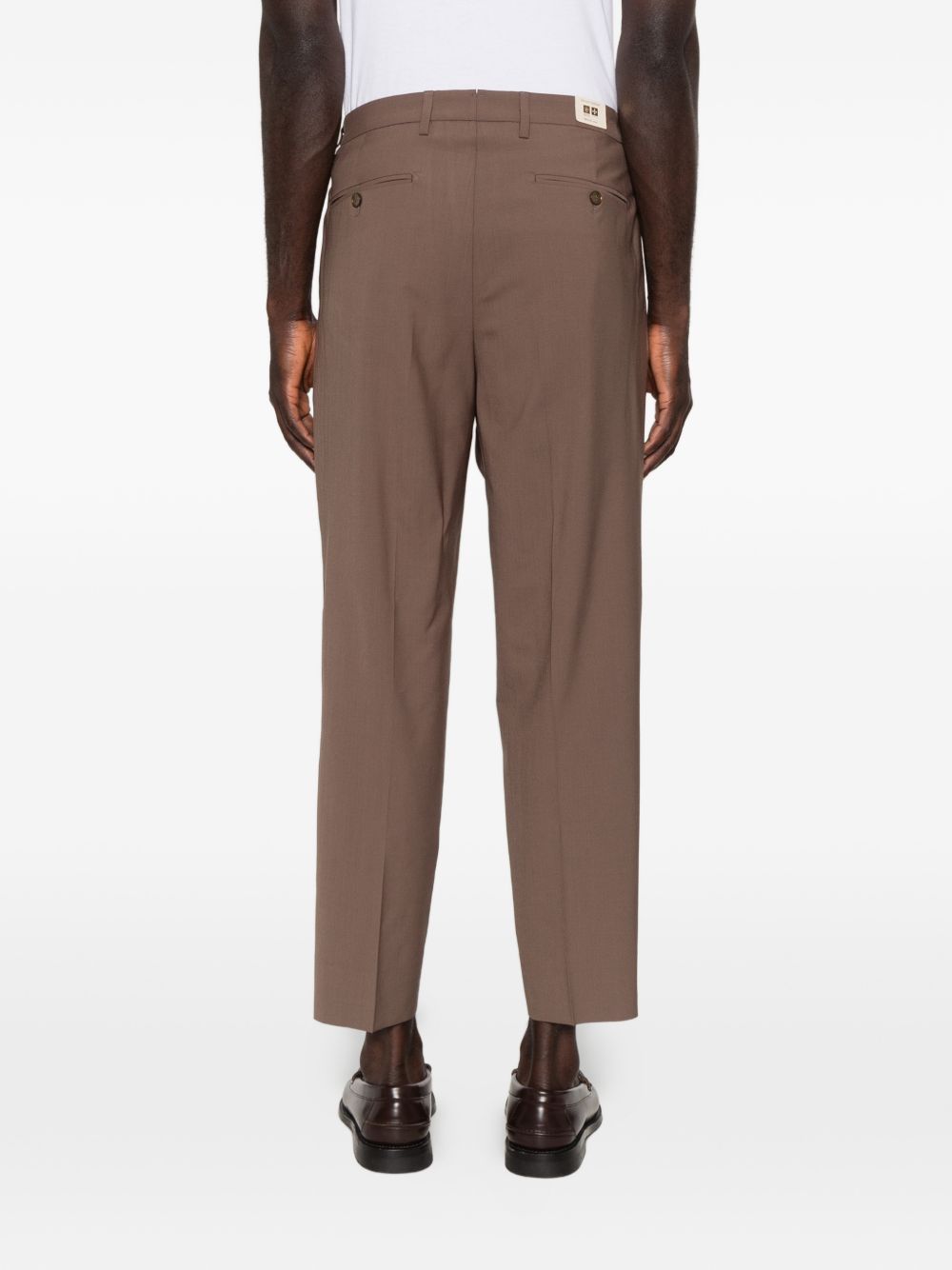 Pantaloni con passanti per cintura portobellos in marrone Briglia 1949 - uomo 