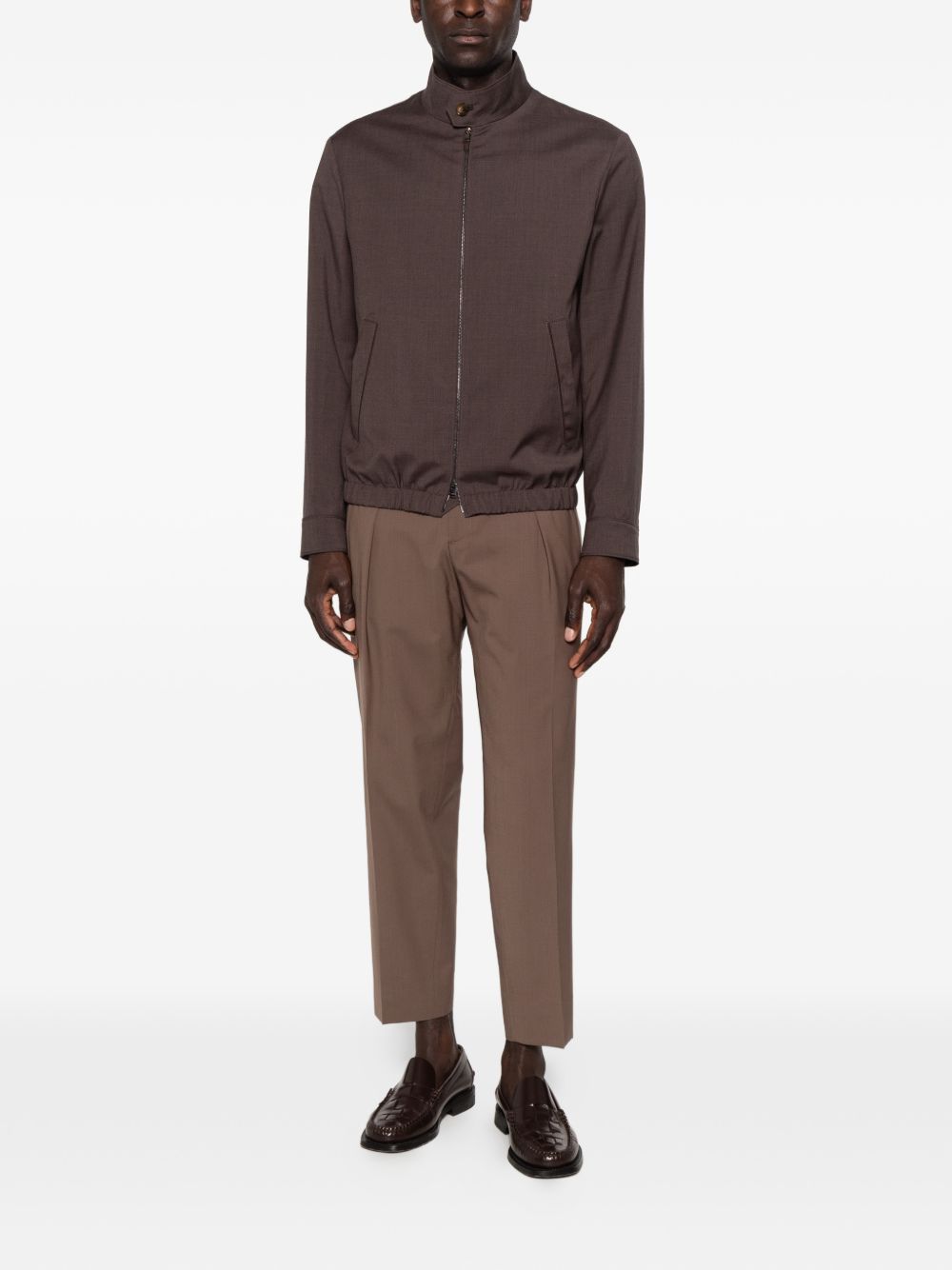 Pantaloni con passanti per cintura portobellos in marrone Briglia 1949 - uomo 