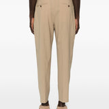 Pantaloni affusolati a pieghe in marrone Briglia 1949 - uomo 