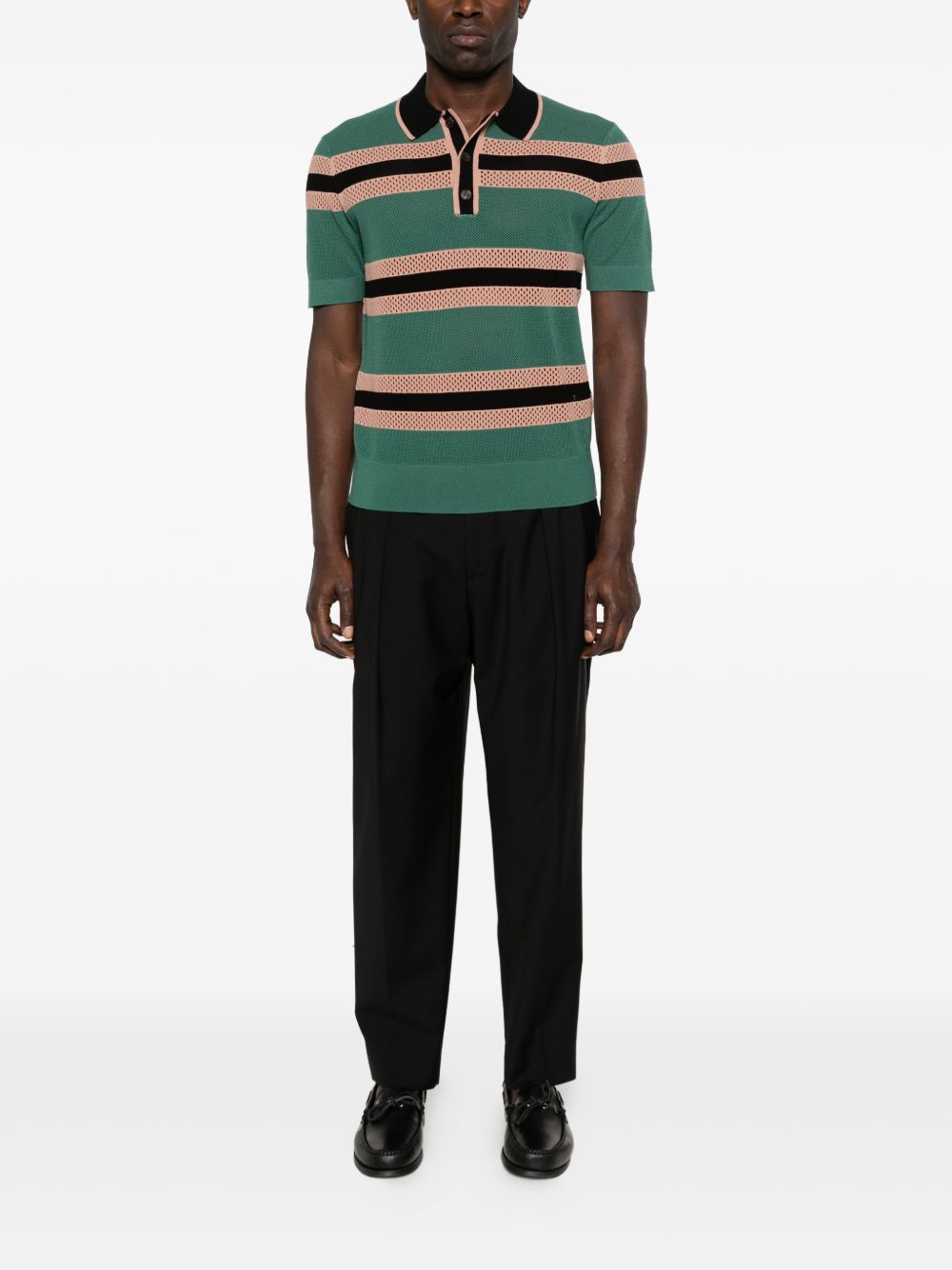 Pantaloni plissé in nero Briglia 1949 - uomo 