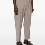 Pantaloni plissé in beige  Briglia 1949 - uomo 