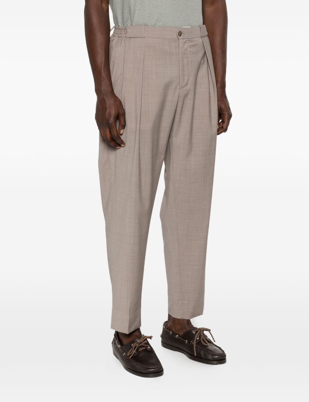Pantaloni plissé in beige  Briglia 1949 - uomo 