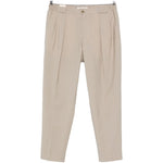 Pantaloni portobellos con pieghe in beige Briglia 1949 - uomo 