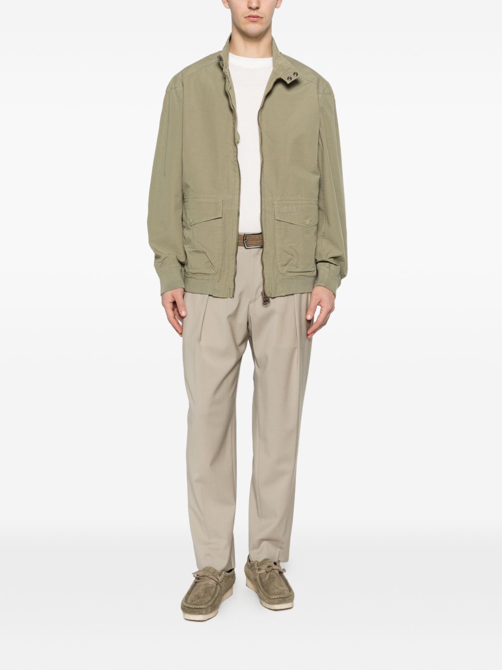 Pantaloni portobellos con pieghe in beige Briglia 1949 - uomo 