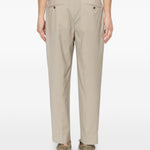 Pantaloni portobellos con pieghe in beige Briglia 1949 - uomo 
