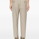 Pantaloni portobellos con pieghe in beige Briglia 1949 - uomo 