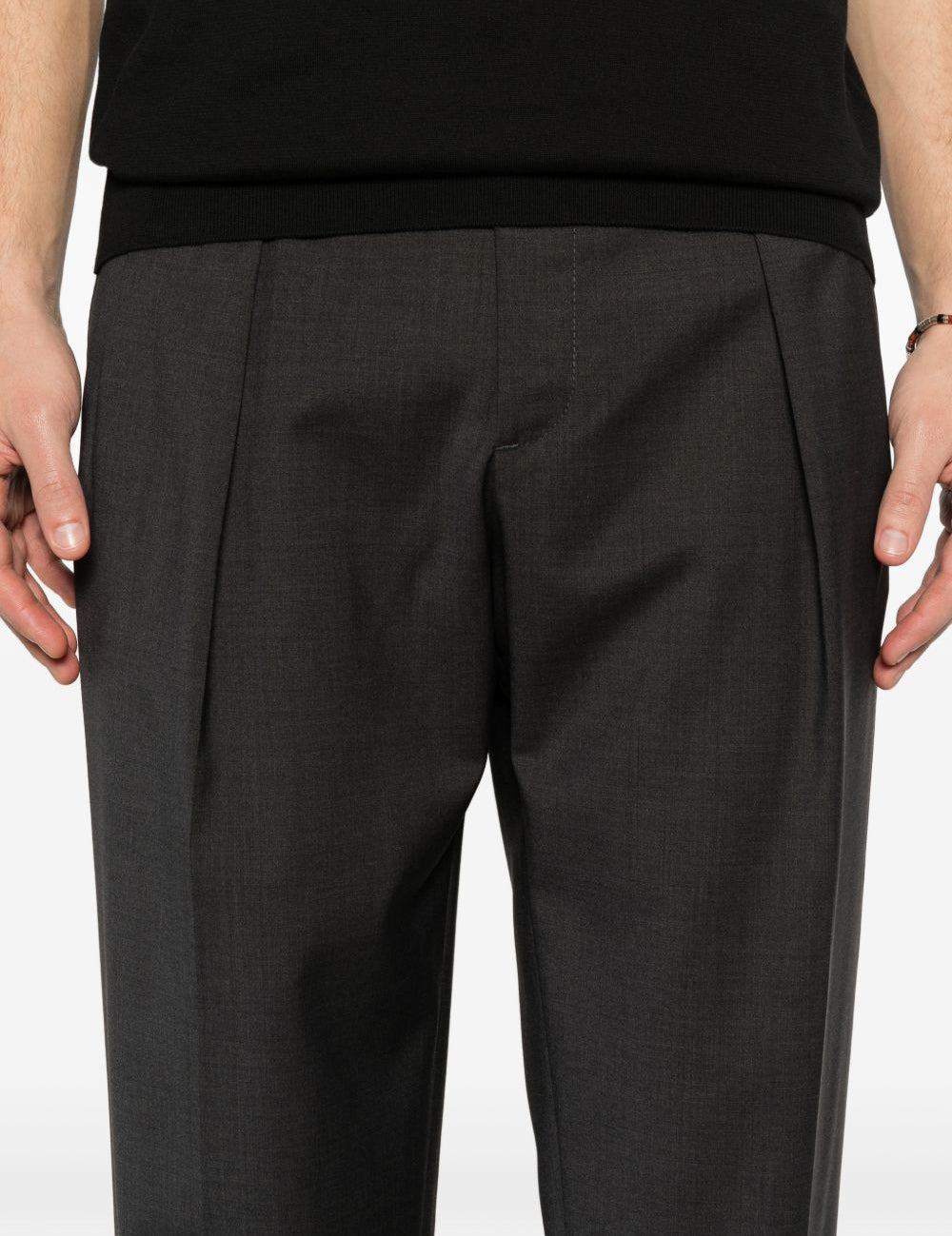 Pantaloni con pieghe in grigio Briglia 1949 - uomo 