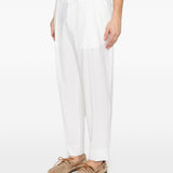 Pantaloni portobellos con pieghe in bianco Briglia 1949 - uomo 