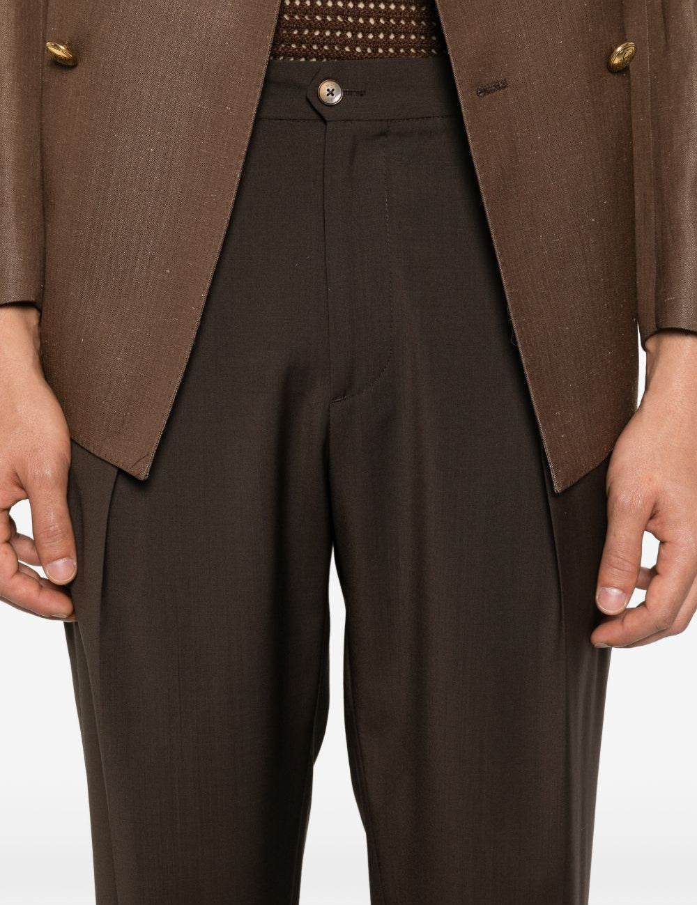 Pantaloni Portobello in marrone Briglia 1949 - uomo 