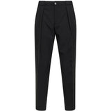 Pantaloni a pieghe con elastico in vita in nero Briglia 1949 - donna 