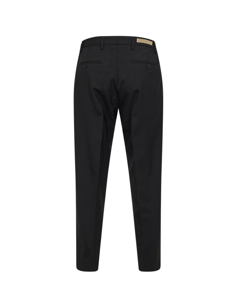 Pantaloni a pieghe con elastico in vita in nero Briglia 1949 - donna 
