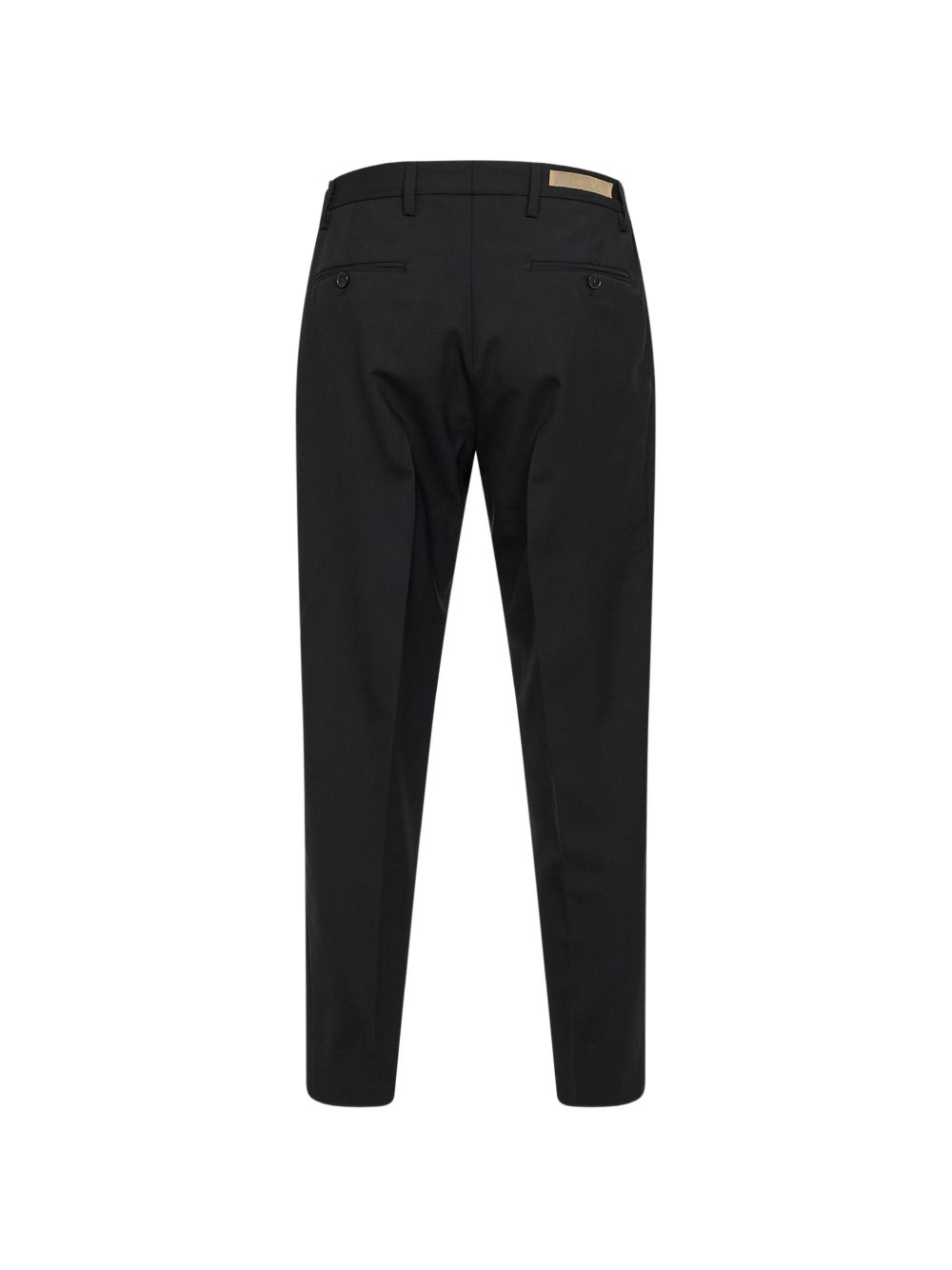 Pantaloni a pieghe con elastico in vita in nero Briglia 1949 - donna 