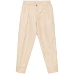 Pantaloni a pieghe con piega stirate in beige Briglia 1949- donna 