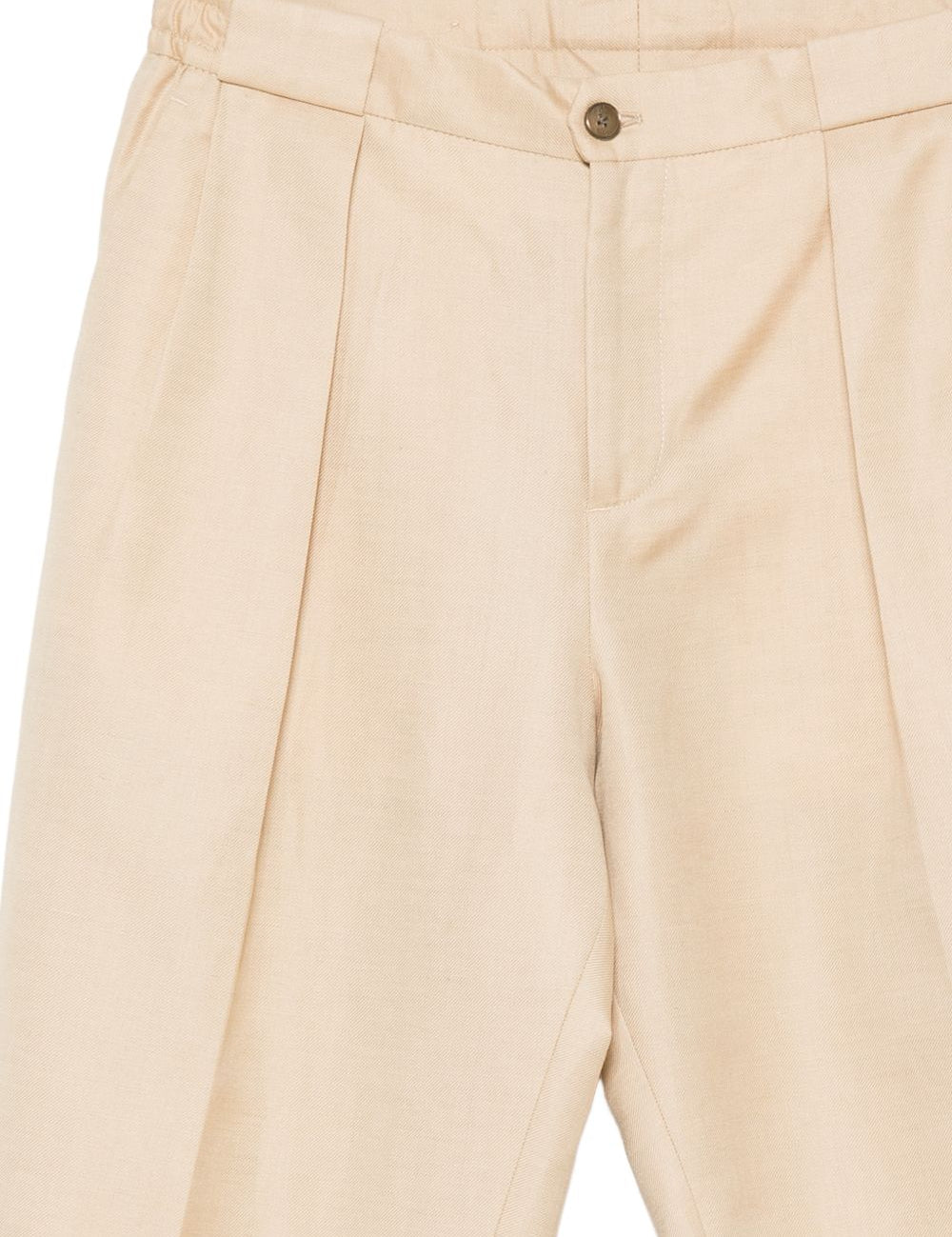 Pantaloni a pieghe con piega stirate in beige Briglia 1949- donna 