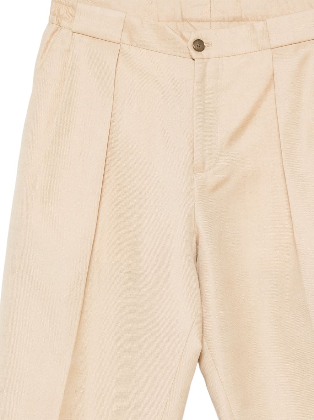 Pantaloni a pieghe con piega stirate in beige Briglia 1949- donna 