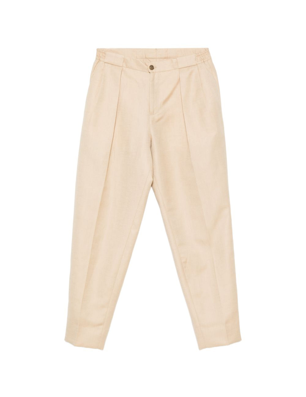 Pantaloni a pieghe con piega stirate in beige Briglia 1949- donna 