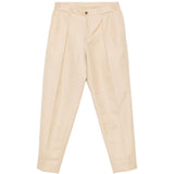 Pantaloni a pieghe con piega stirate in beige Briglia 1949- donna 