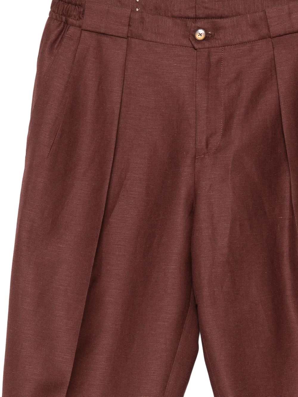 Pantaloni a pieghe con elastico in vita in rosso  Briglia 1949- donna 