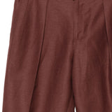 Pantaloni a pieghe con elastico in vita in rosso  Briglia 1949- donna 