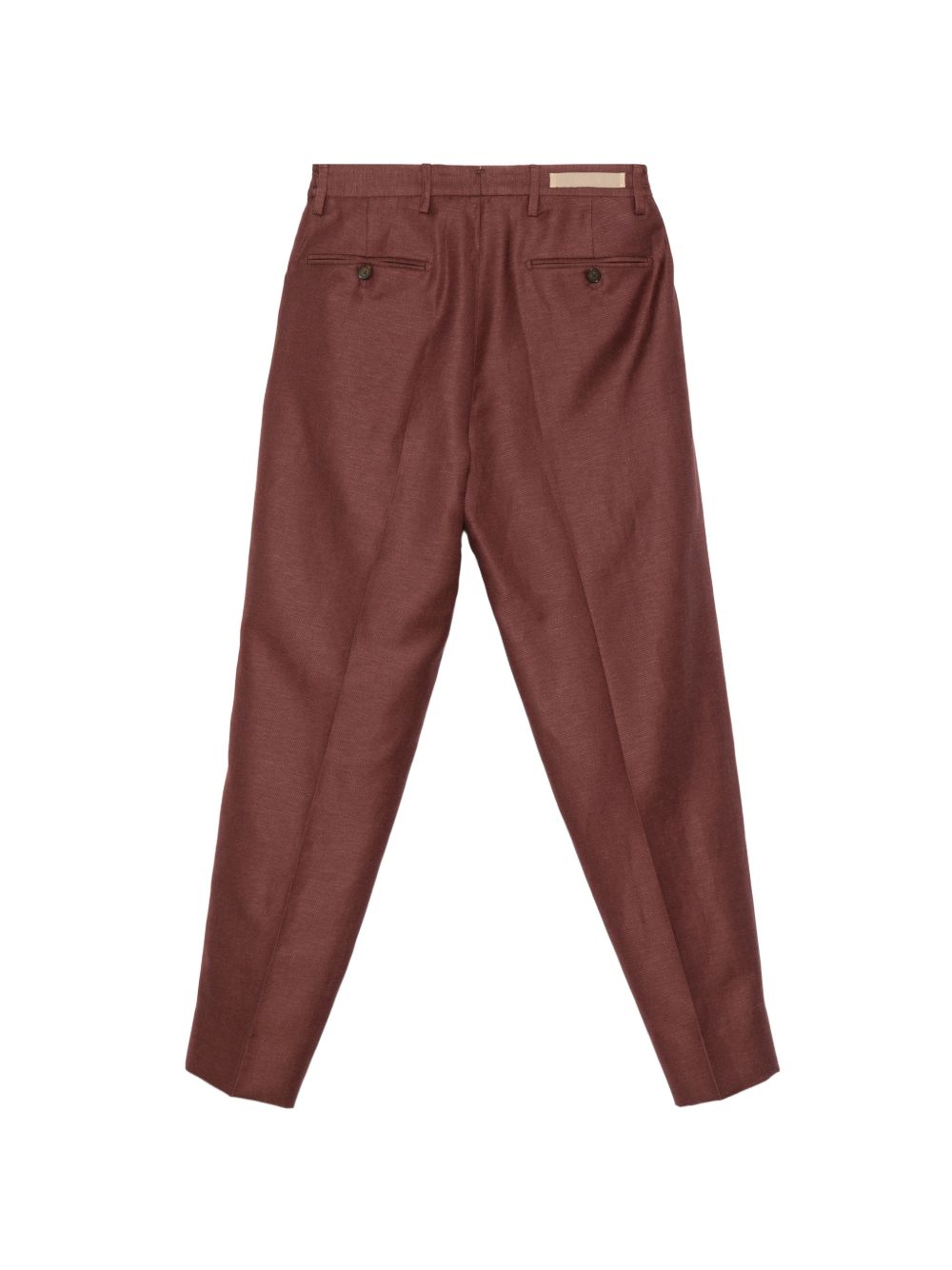 Pantaloni a pieghe con elastico in vita in rosso  Briglia 1949- donna 