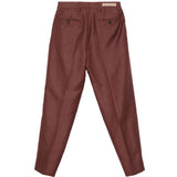 Pantaloni a pieghe con elastico in vita in rosso  Briglia 1949- donna 