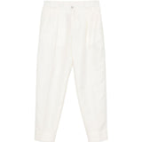 Pantaloni a pieghe con elastico in vita in beige  Briglia 1949- donna 