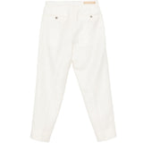 Pantaloni a pieghe con elastico in vita in beige  Briglia 1949- donna 