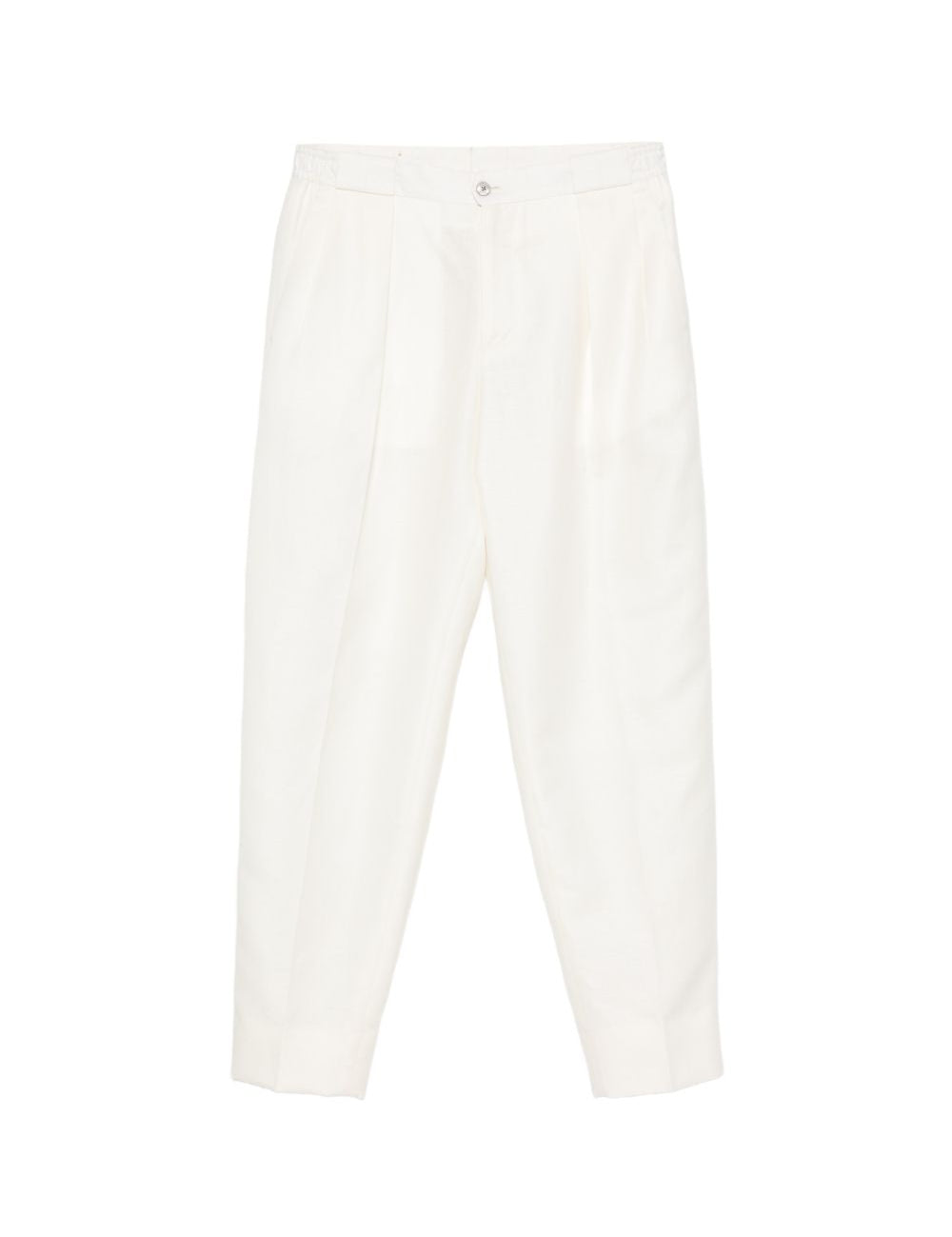 Pantaloni a pieghe con elastico in vita in beige  Briglia 1949- donna 
