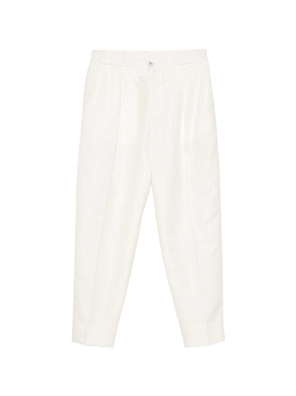 Pantaloni a pieghe con elastico in vita in beige  Briglia 1949- donna 