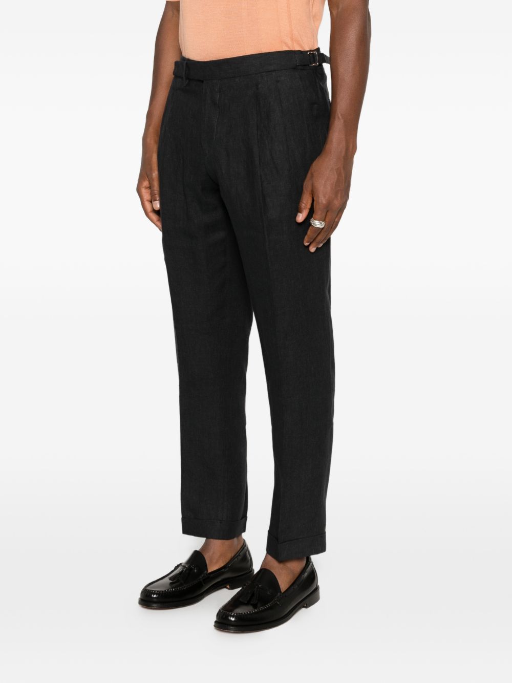 Pantaloni con pieghe in nero Briglia 1949 - uomo 