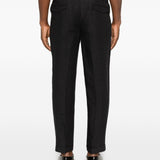 Pantaloni con pieghe in nero Briglia 1949 - uomo 