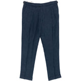 Pantaloni a pieghe con fibbia in blu Briglia 1949 - uomo 