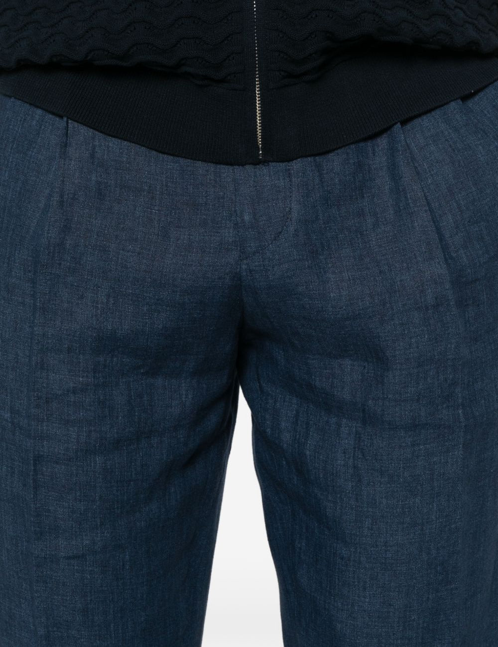 Pantaloni a pieghe con fibbia in blu Briglia 1949 - uomo 